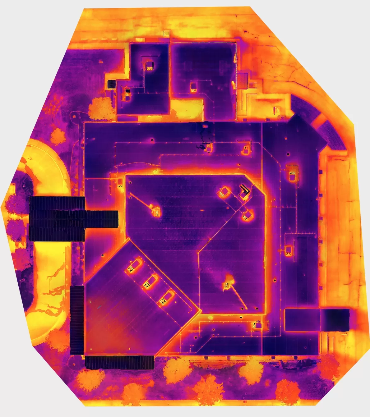 Thermal Roof Orthomosaic Jpg